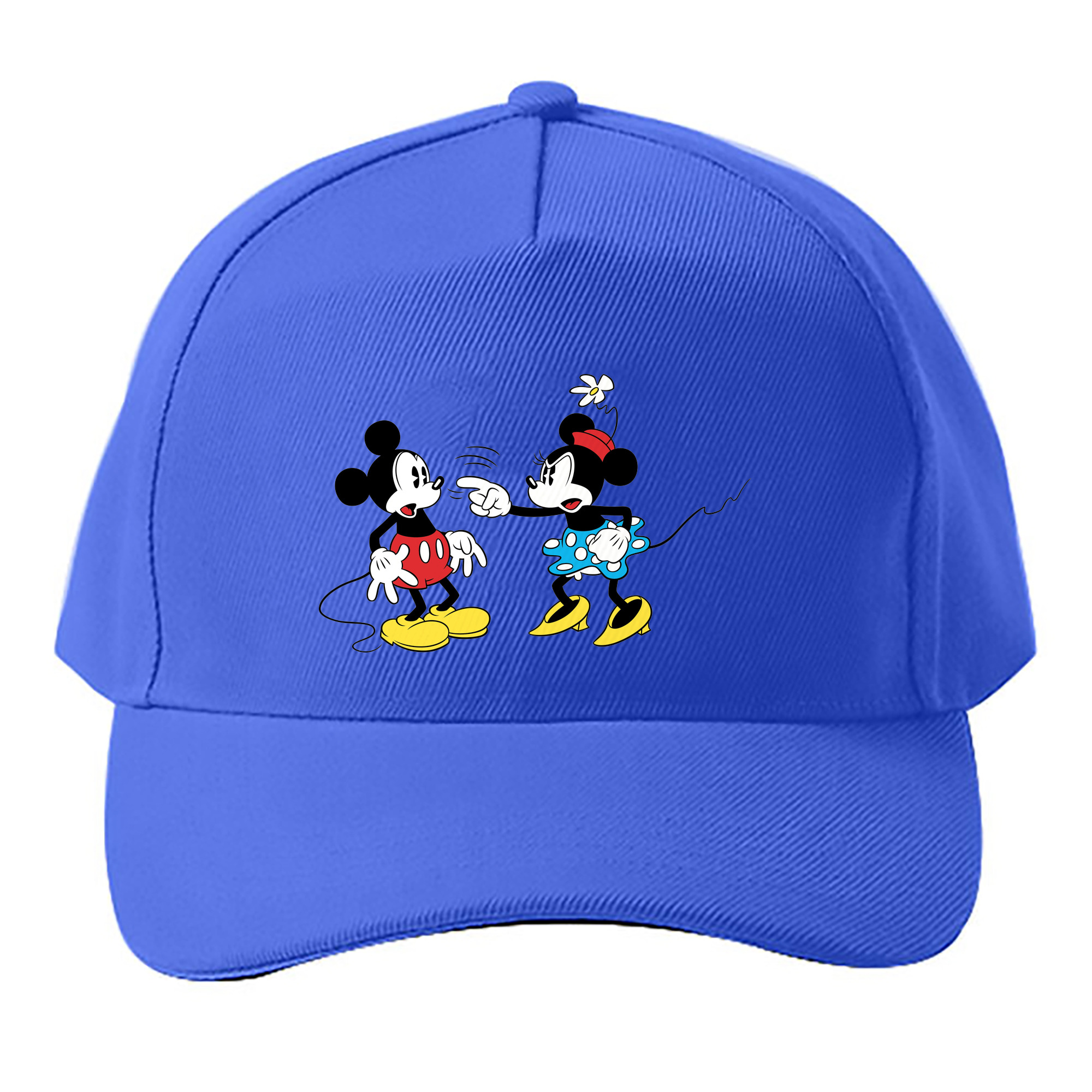 （画像用） ミッキーマウス Mickey Mouse ベースボールキャップ 綿100％ 男女兼用 帽子 スポーツ